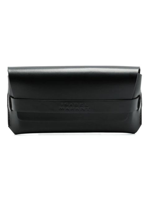 Isabel Marant Eyewear Zoomy geometric-frame sunglasses - Black