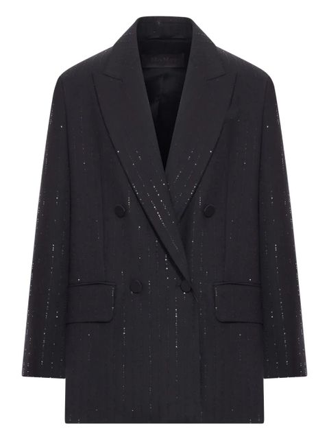 Max Mara double-breasted blazer - Black - zdjęcie produktu nr 1