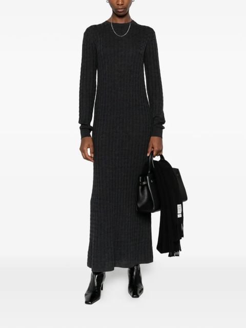 TOTEME cable-knit maxi dress - Grey
