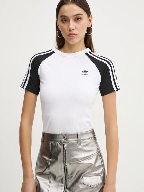 adidas Originals t-shirt 3S SLIM TEE - zdjęcie produktu nr 1