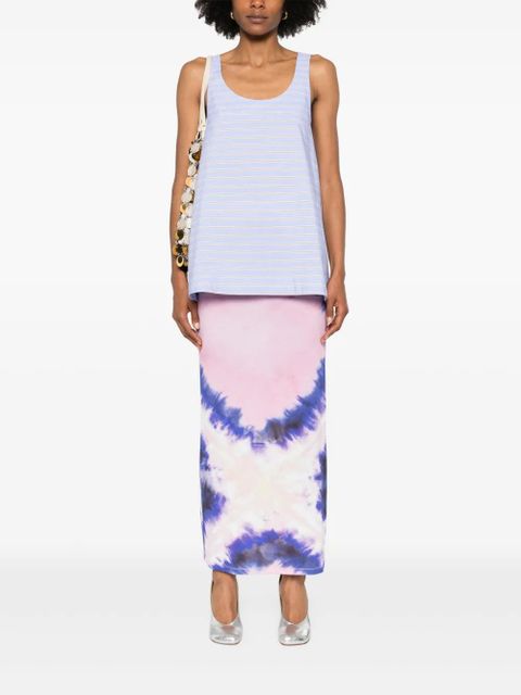 Rabanne tie-dye maxi skirt - Blue - zdjęcie produktu nr 2