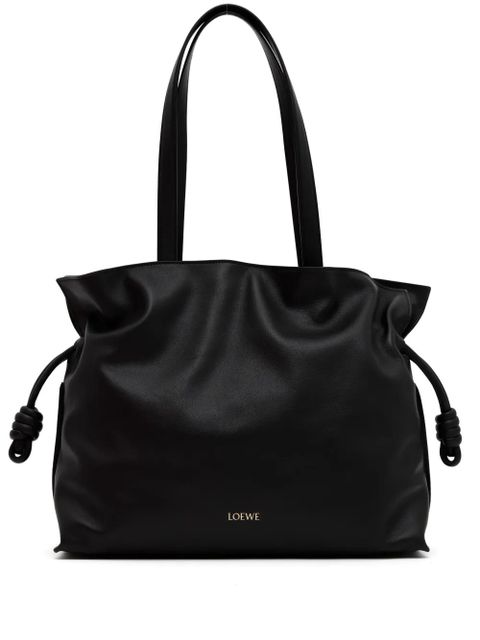 LOEWE large Flamenco shoulder bag - Black - zdjęcie produktu nr 1