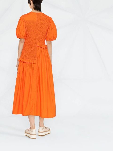 Cecilie Bahnsen Camden flared dress - Orange - zdjęcie produktu nr 2