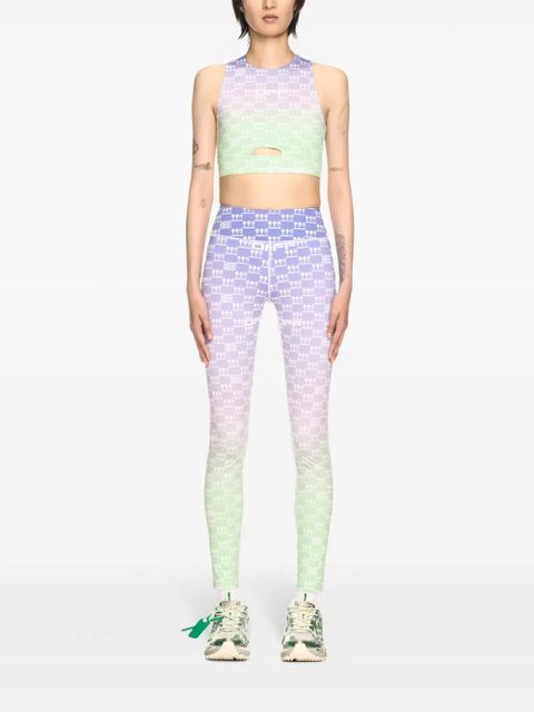 Off-White Double Arrows sports bra - Purple