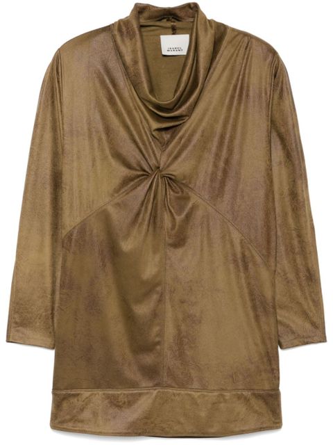 ISABEL MARANT Giulia mini dress - Green - zdjęcie produktu nr 1