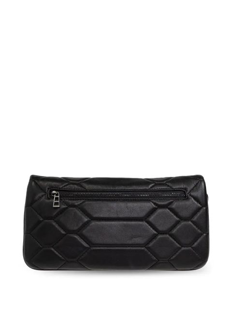 Zadig&Voltaire Rock Mat Scale Clutch Bag - Black