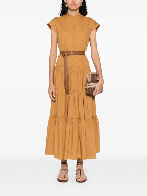 Max Mara cotton midi dress - Brown - zdjęcie produktu nr 2