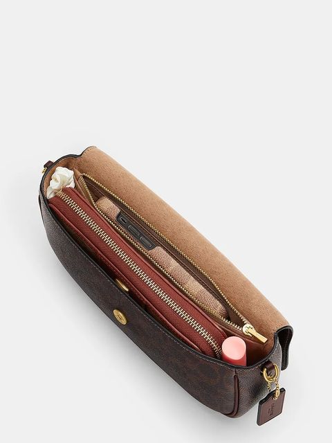 Coach torebka Brook kolor brązowy CAN91