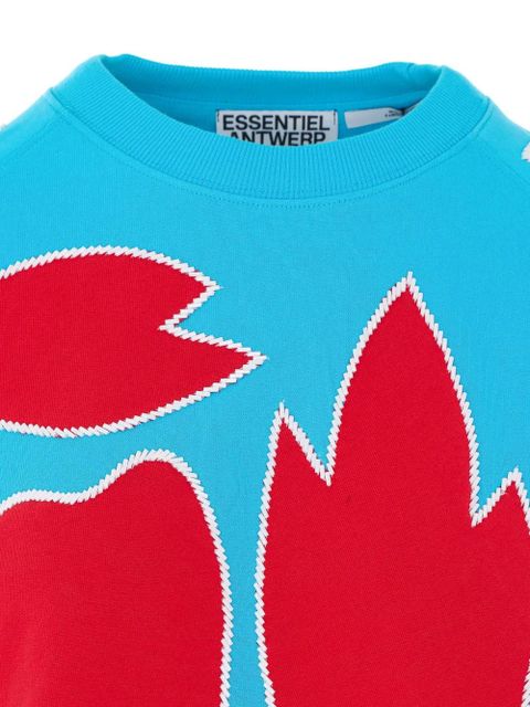 Essentiel Antwerp sequin crewneck sweatshirt - Blue