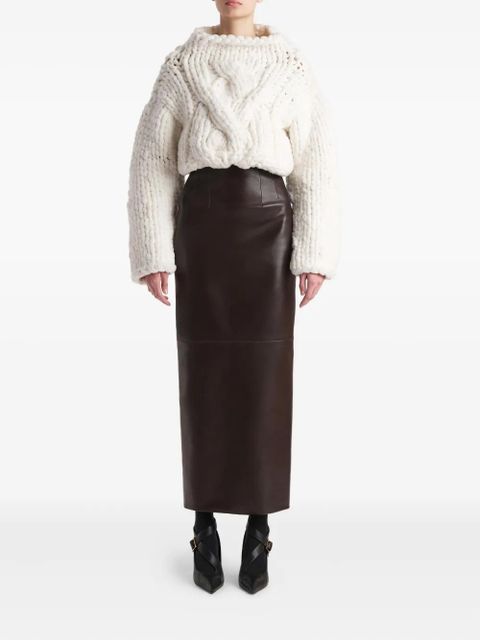 KHAITE Ninel sweater - White - zdjęcie produktu nr 2