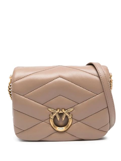 PINKO Love Click quilted shoulder bag - Neutrals - zdjęcie produktu nr 1