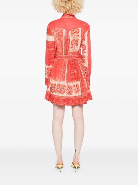 ZIMMERMANN Lucky mini dress - Red