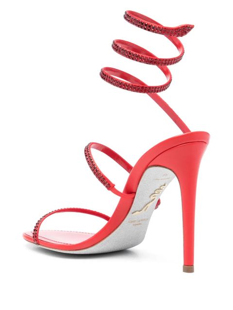 René Caovilla 105 Cleo sandals - Red - zdjęcie produktu nr 2