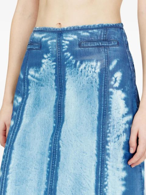 Diesel A-line pocket skirt - Blue