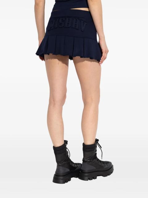 MISBHV logo-patch mini skirt - Blue - zdjęcie produktu nr 2