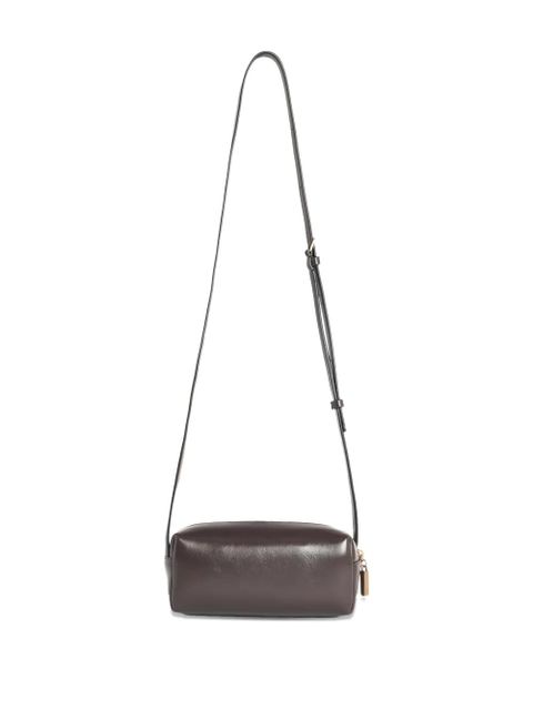 KHAITE mini adjustable-strap cross-body bag - Brown