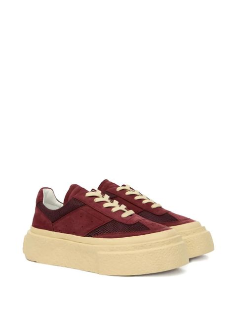 MM6 Maison Margiela suede sneakers - Red - zdjęcie produktu nr 2