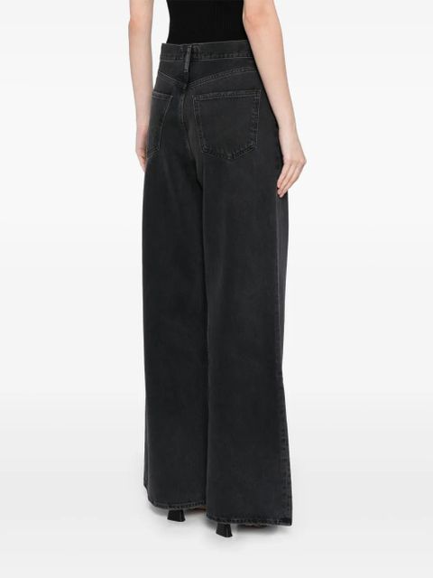 AGOLDE Dame jeans - Black