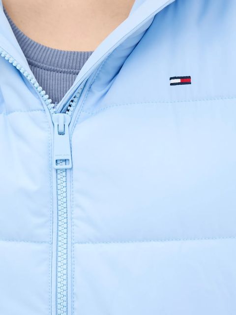 Tommy Jeans kurtka kolor niebieski przejściowa DW0DW20959