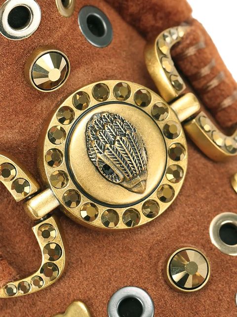 Kurt Geiger London śniegowce zamszowe Mansion Cosy Boot kolor brązowy 4993936029 - zdjęcie produktu nr 2