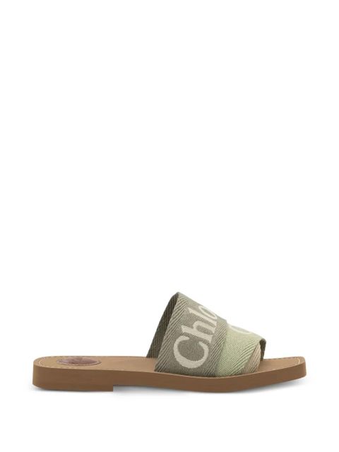 Chloé Woody sandals - Green