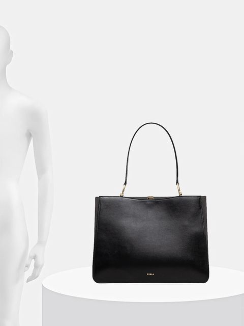 Furla torebka skórzana kolor czarny WB01803.BX4253.4427S