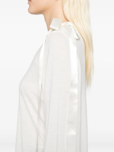 Simone Rocha lyocell T-shirt - White - zdjęcie produktu nr 2