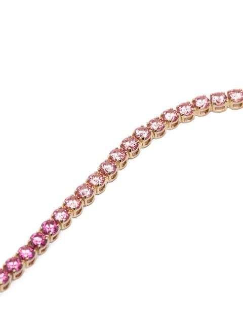 Swarovski Matrix tennis round-cut necklace - Gold