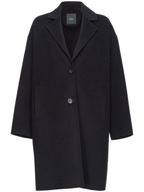 PINKO Cacciavite single-breasted coat - Black - zdjęcie produktu nr 1