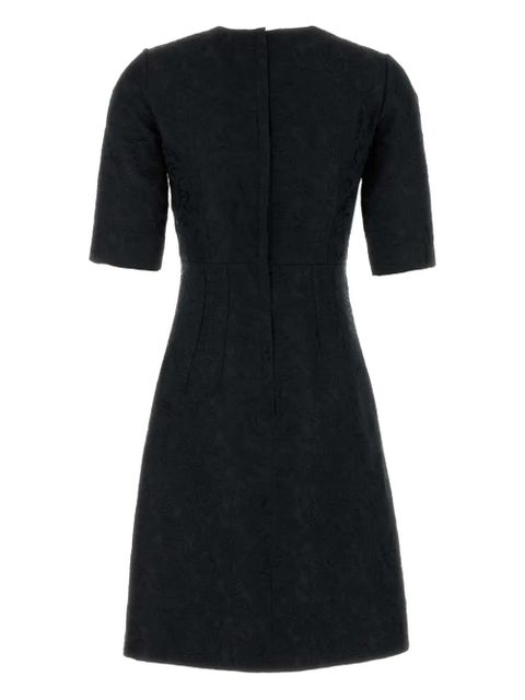 Dolce & Gabbana DNA A-line brocade mini dress - Black - zdjęcie produktu nr 2