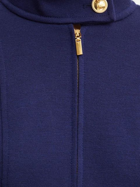 Luisa Spagnoli sukienka wełniana MARILINA kolor granatowy mini prosta 541495