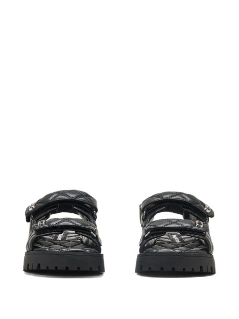 Marc Jacobs The Quilted Sunny sandals - Black