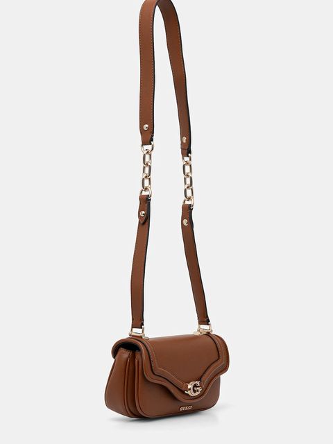 Guess torebka DEA kolor brązowy HWBG79 93790