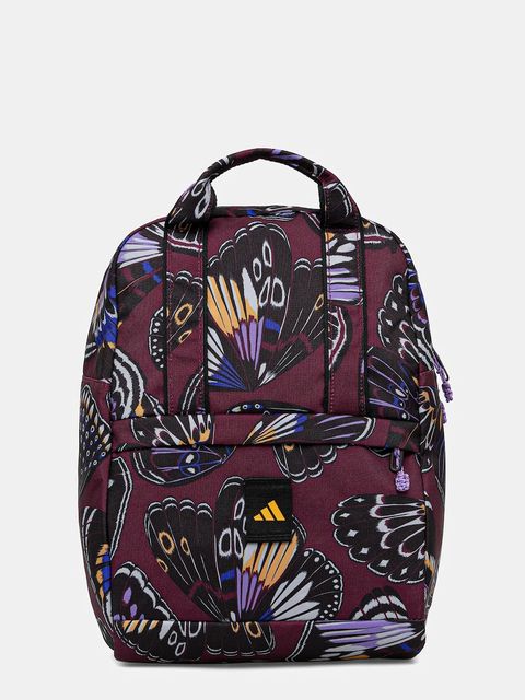 adidas plecak x Farm Rio damski kolor bordowy duży wzorzysty JN2674 - zdjęcie produktu nr 1