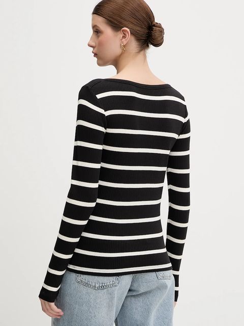 Tommy Hilfiger longsleeve kolor czarny WW0WW47309