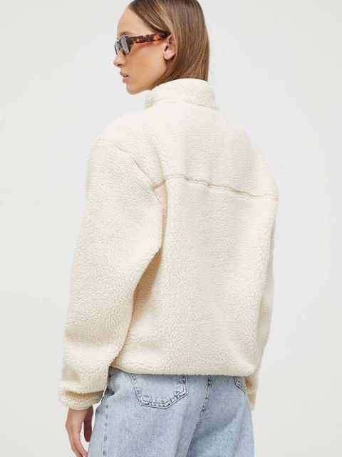 Dickies bluza damska kolor beżowy gładka