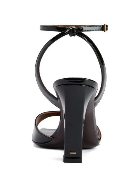 Giuseppe Zanotti Venice square-toe sandals - Black