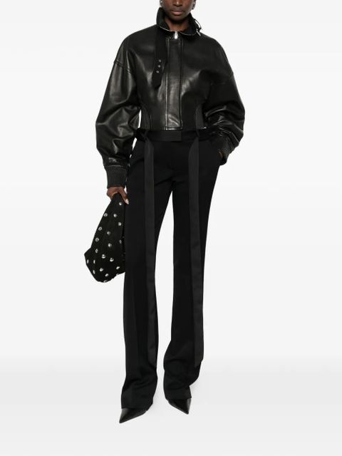 Max Mara ribbed collar jacket - Black - zdjęcie produktu nr 2