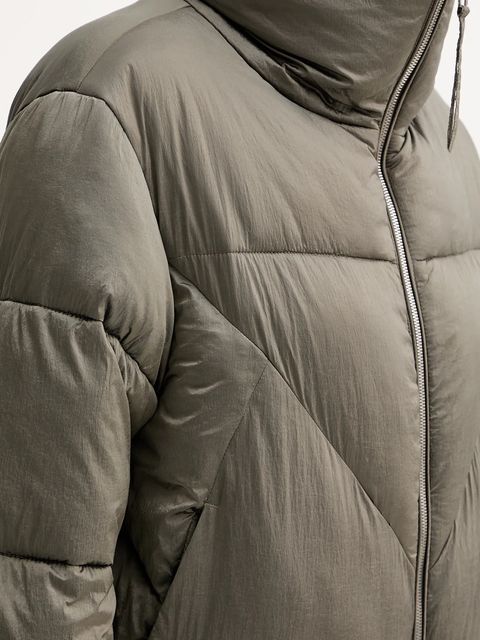 BOSS Orange kurtka kolor zielony zimowa 50548035