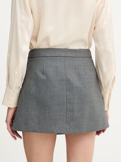 MAX&Co. spódnica z dodatkiem wełny MCOPRUGNA