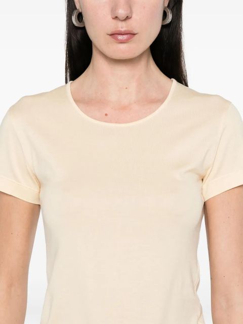 LEMAIRE cotton T-shirt - Yellow