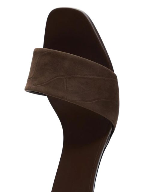 LouLou de Saison Sarafina thick-strap sandals - Brown