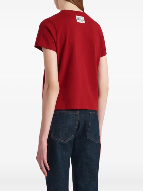 KHAITE Emmylou T-shirt - Red