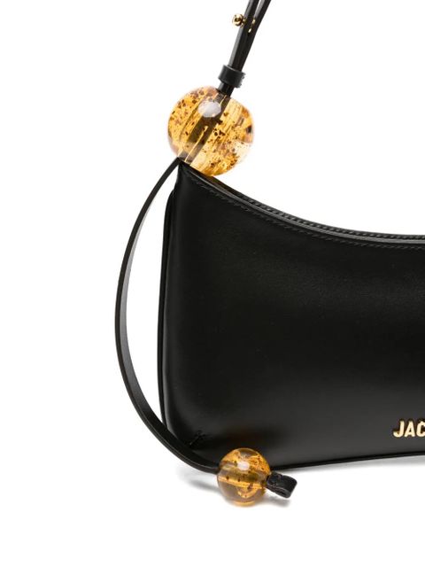Jacquemus The Bisou Perle shoulder bag - Black
