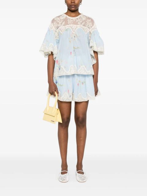ZIMMERMANN Lucky shorts - Blue