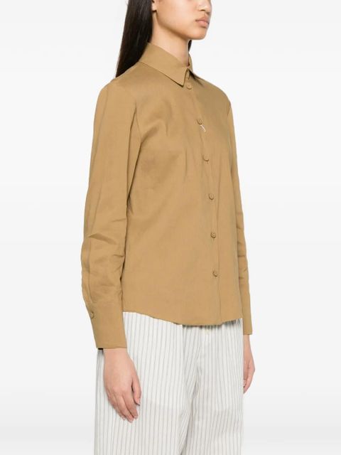 Max Mara Badesse long-sleeve shirt - Neutrals