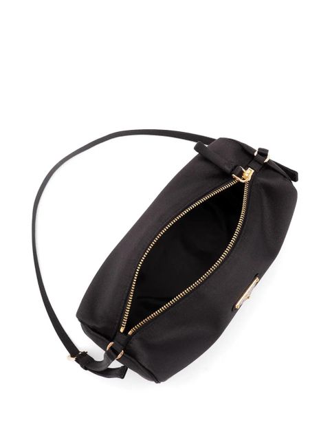 Prada triangle-logo shoulder bag - Black