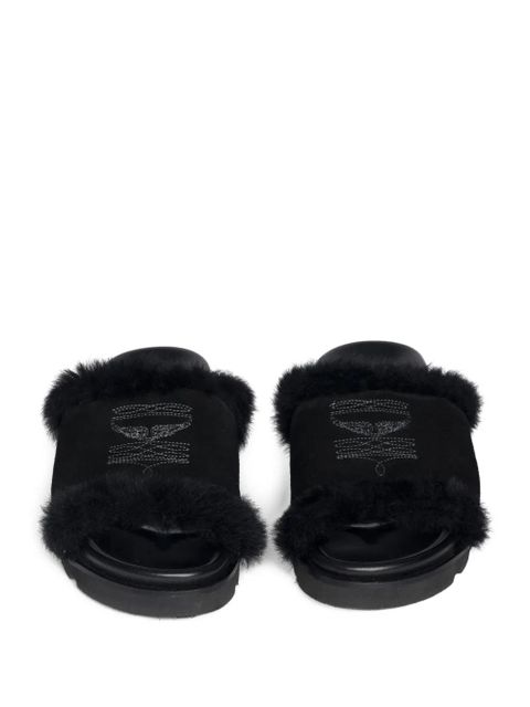 Zadig&Voltaire Teddy Bare sandals - Black - zdjęcie produktu nr 2