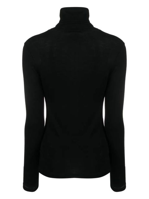 Róhe roll-neck merino-wool top - Black - zdjęcie produktu nr 2