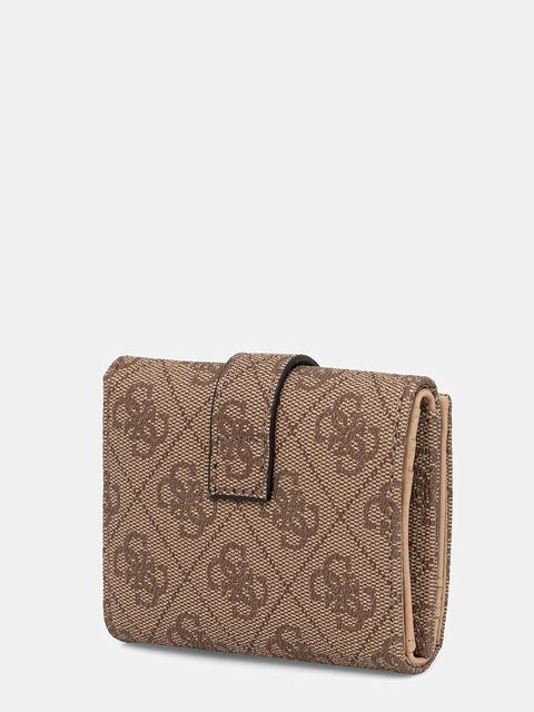 Guess portfel LAUREL damski kolor beżowy SWSG74 59138 - zdjęcie produktu nr 2